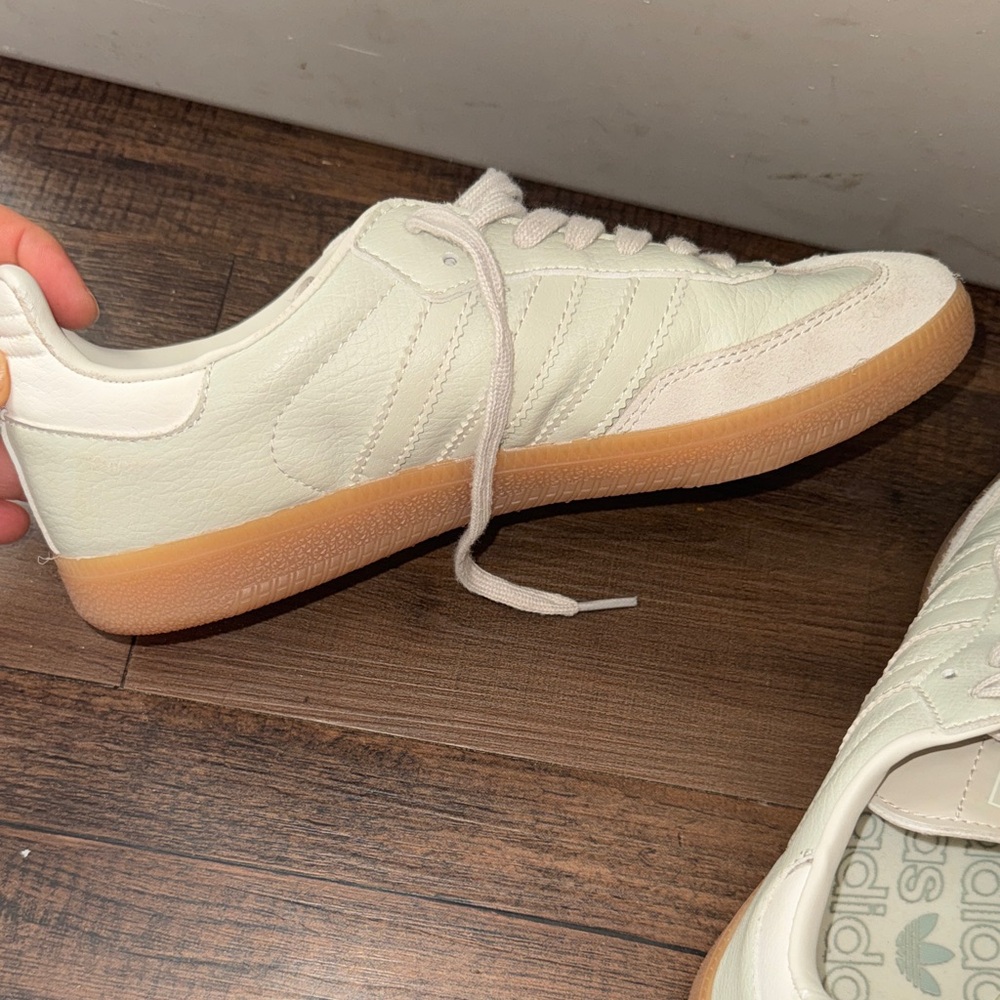 Adidas Samba OG Light Sage / Pale Green /gray Gum Sole - Picture 6 of 16